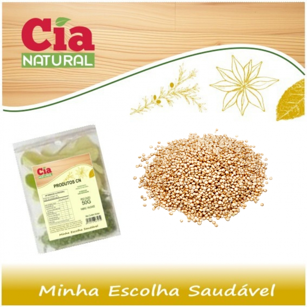 QUINUA EM GRÃOS CIA NATURAL 200G