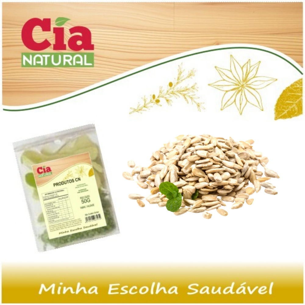 SEMENTE DE GIRASSOL DESCASCADA 300G