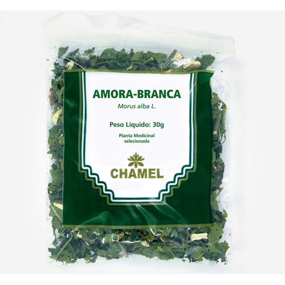 AMORA BRANCA EM FOLHAS 30g